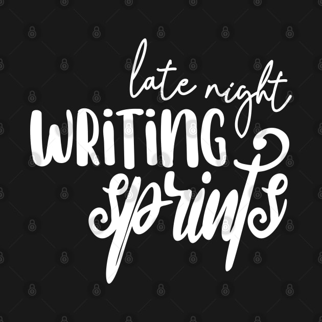 Late night writing sprints by TypoSomething