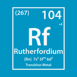 Rutherfordium Element T-Shirt