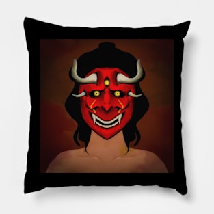 Devil Mask Pillow