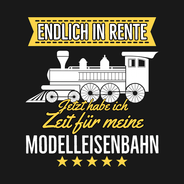 Rente Modelleisenbahn Opa Rentner Hobby Lokführer by Foxxy Merch