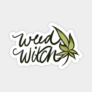 Weed Witch Magnet