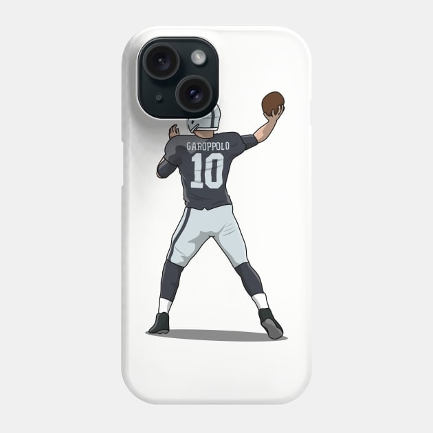 Garoppolo in black Phone Case by Rsclstar