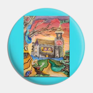 Fairy tale Castle Pin