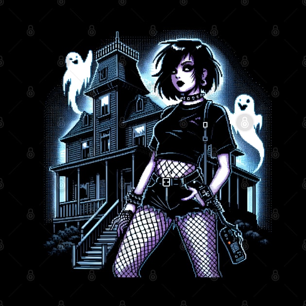 haunted mansion - goth haunted mansion by vaporgraphic