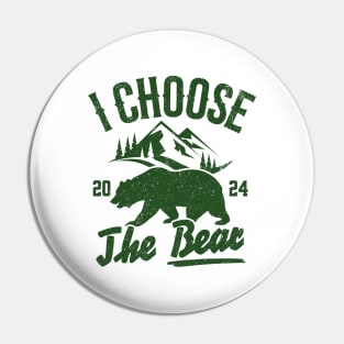 I-choose-the-bear Pin