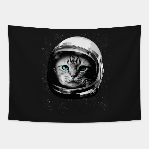 Space Cat Tapestry by NineBlack