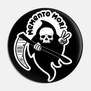 Memento Mori Peace Pin