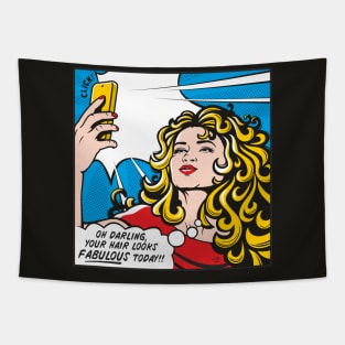 Fabulous hair darling Tapestry