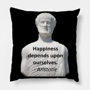 Aristotle - Happines Pillow