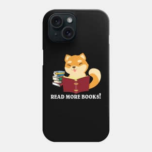 Read more books bookish fox bookish gifts Phone Case