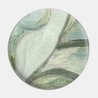 Abstract Oil Painting Mint Green 1c17 Pin