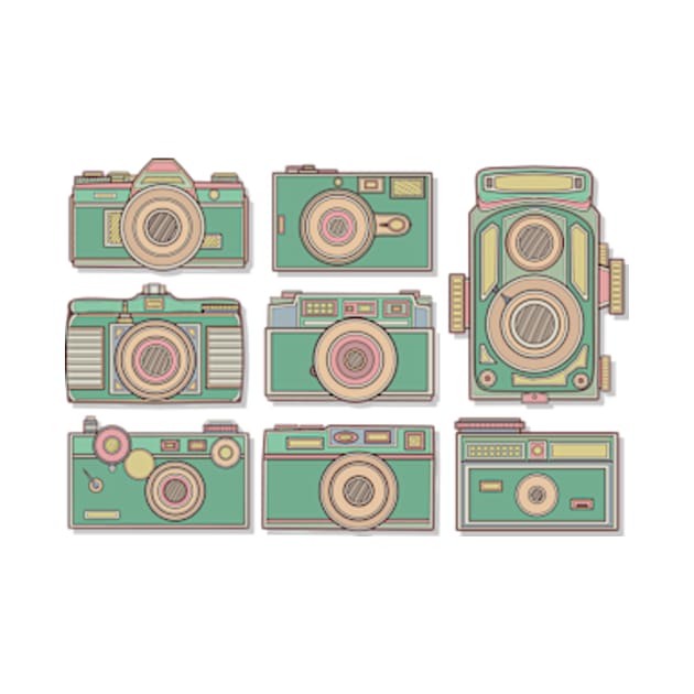 Green Classic Camera by milhad