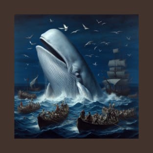 Monster Whale . T-Shirt