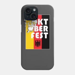 oktoberfest german flag mugs Phone Case