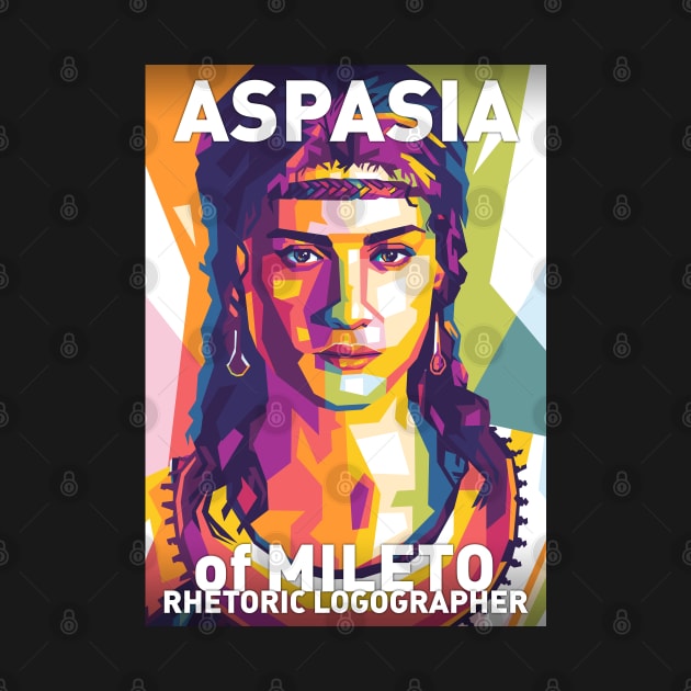 Aspasia of Mileto by Shecience