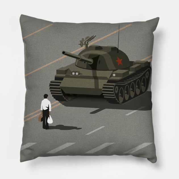 Tankman Pillow by Norzeatic