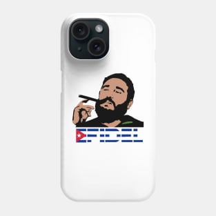 VIVA FIDEL CASTRO (Color) Phone Case