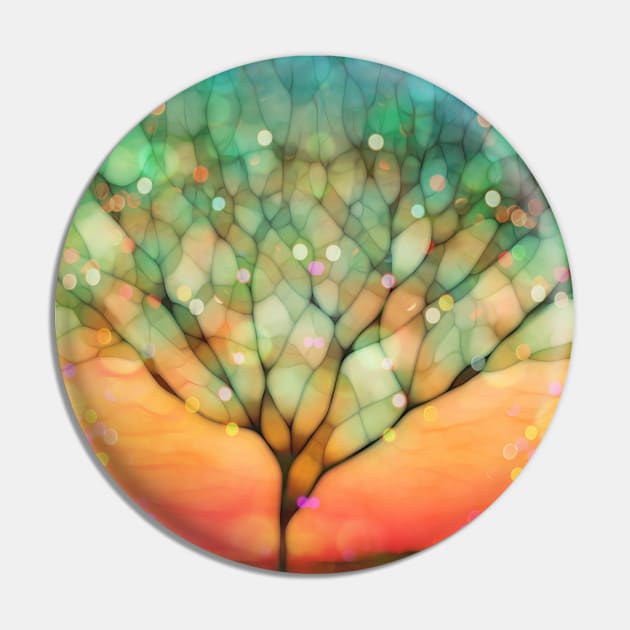 Single tree and sparkles rain Pin by redwitchart