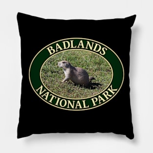 Prairie Dog at Badlands National Park in South Dakota Pillow