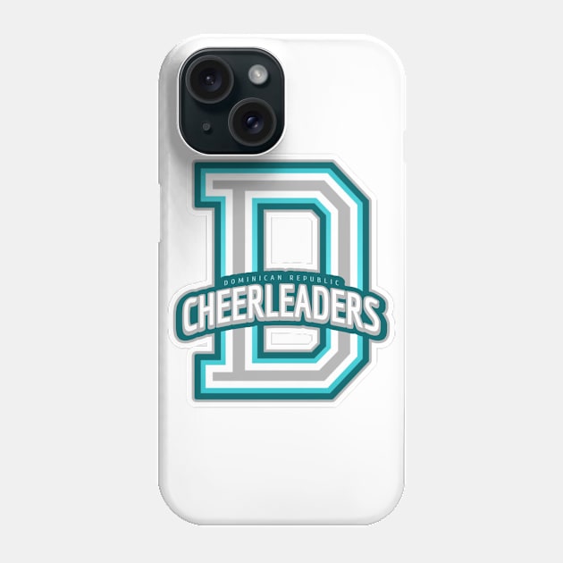 Dominican Republic Cheerleader Phone Case by Tip Top Tee's