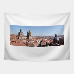 Old Town, Clerecía Church, Panorama, Salamanca, Castilla y Leon, Castile and Leon, Spain, Europe Tapestry