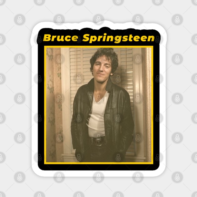 Bruce Springsteen / 1949 Magnet by DirtyChais