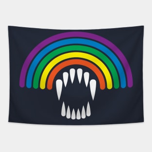 Angry Rainbow Tapestry