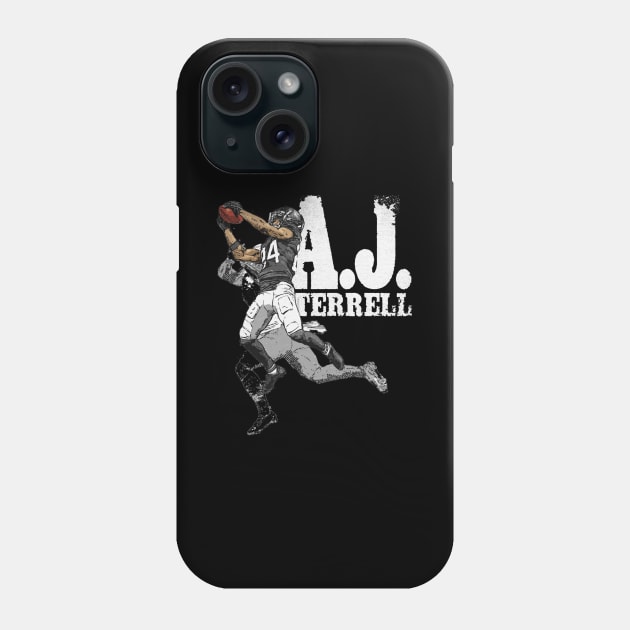 A.J. Terrell Atlanta Interception Phone Case by Buya_Hamkac