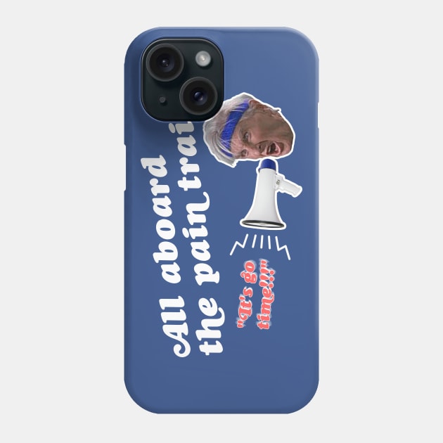 All Aboard the Pain Train // Mandelbaum FanArt Phone Case by darklordpug