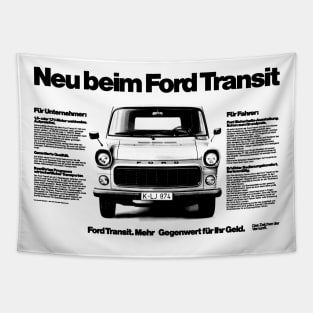 FORD TRANSIT - German ad Tapestry