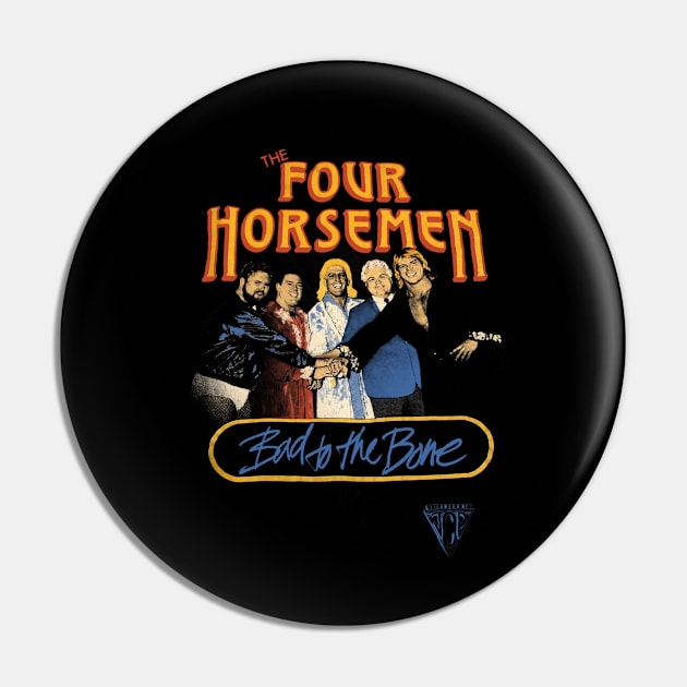 Four Horsemen Bad To The Bone Pin by deadright