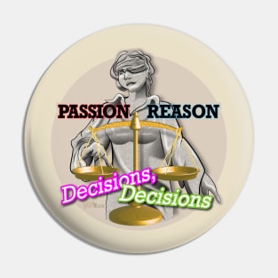 Justice Decision Pin