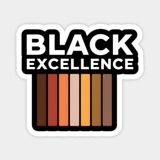 Black Excellence Melanin Shades Afrocentric Magnet