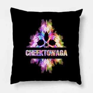 Cheektowaga Tie Dye Watercolor Gift Souvenir Pillow