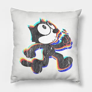 Felix The Cat Vintage Pillow