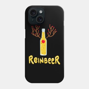 Beer Drinking Gift - Reindeer Reinbeer Phone Case