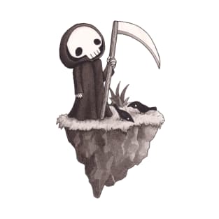 Reaper on floating island