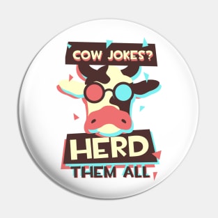 Cow Jokes? Herd Them All! Pin