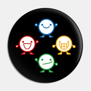 all smile Pin
