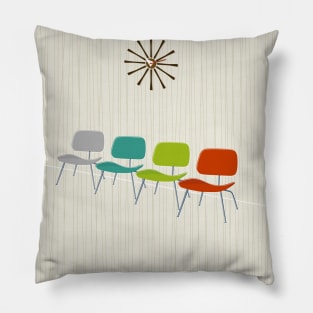 Mid Century Modern Furnishings Pillow