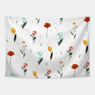 Flowers pattern Tapestry