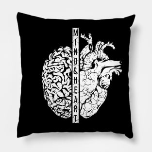 Mind and Heart Pillow