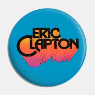 Clapton Logo Retro Style Pin