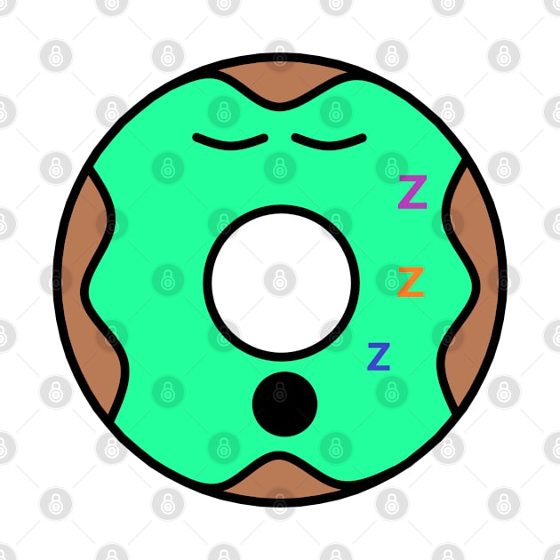 The Sleepy Donut by Bubba Creative