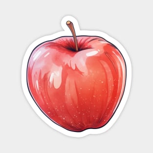 Apple Pastel Art Magnet