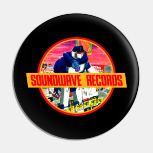 Sound Wave Records Pin