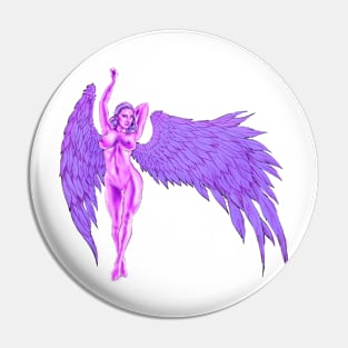 Pink Angel Pin