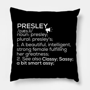 Presley Name Presley Definition Presley Female Name Presley Meaning Pillow