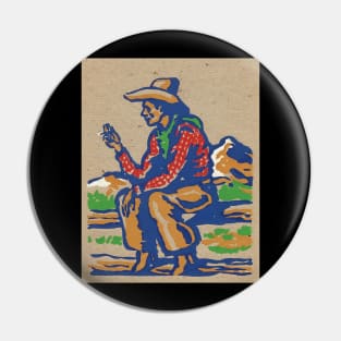 Cowboy Pin