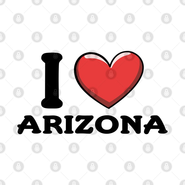 I Love Arizona State by BrightGift